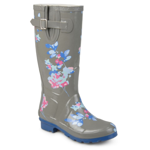 Licensed Character Journee Collection Mist Womens Water Resistant Rain Boots
