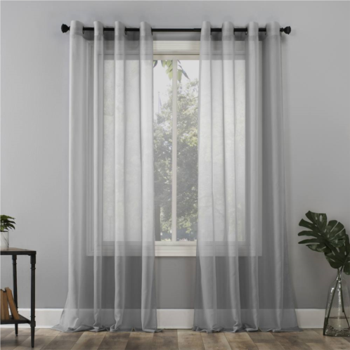 No. 918 Emily Sheer Voile Grommet Single Curtain Panel
