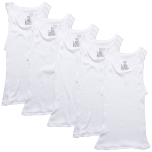Boys 4-20 Hanes Ultimate 5-Pack Tagless Tank Tops with Cool Comfort