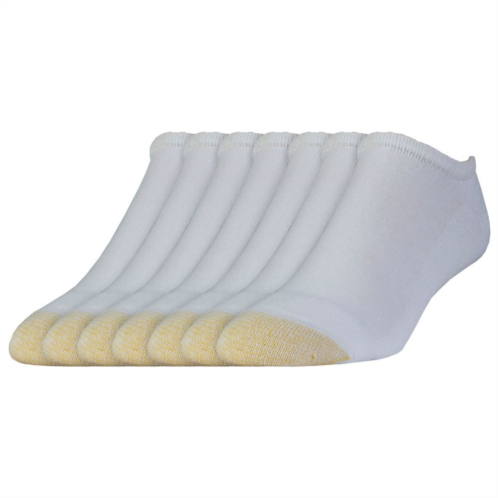 Mens GOLDTOE 6+2 Bonus Pack Athletic Cushioned Cotton No Show Socks