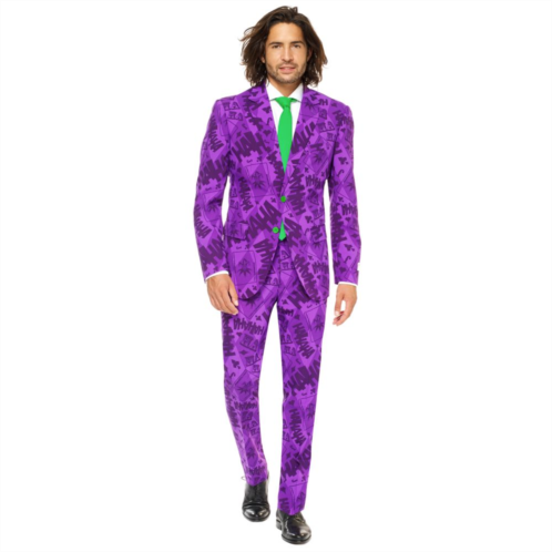 Mens OppoSuits Slim-Fit The Joker Suit & Tie Set