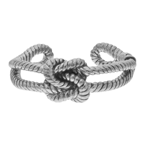 Kohls Sterling Silver Love Knot Cuff Bracelet