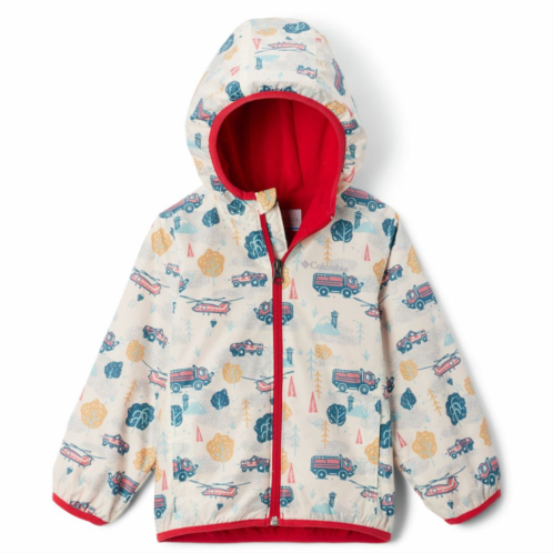 Baby Boy Columbia Mini Pixel Grabber II Wind Hooded Lightweight Jacket