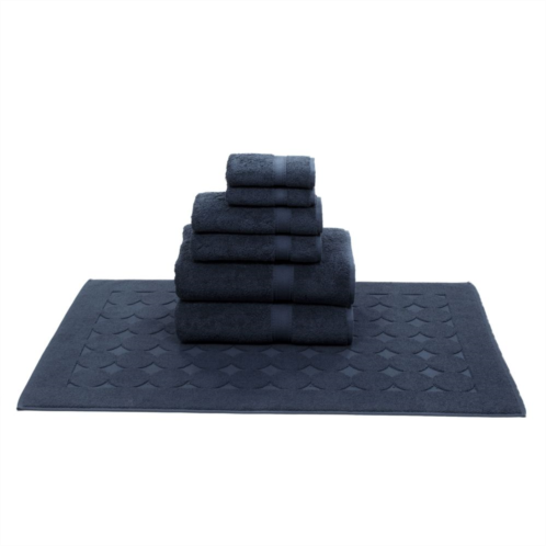 Linum Home Textiles 7-piece Turkish Cotton Sinemis Terry Bath Towel Set
