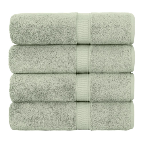 Linum Home Textiles 4-pack Turkish Cotton Sinemis Terry Bath Towel Set