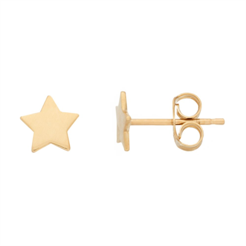 Kohls 14K Gold Star Post Earrings