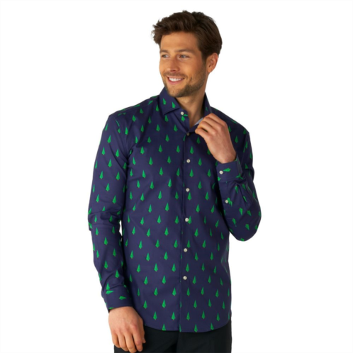 Mens OppoSuits Christmas Icons Button-Down Shirt