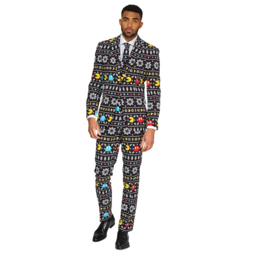 Mens OppoSuits Winter Pac-Man Slim-Fit Suit