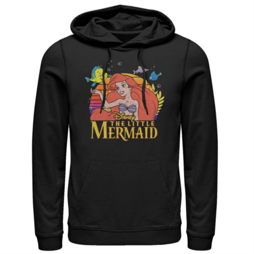 Licensed Character Mens Disney Little Mermaid Pullover Hoodie