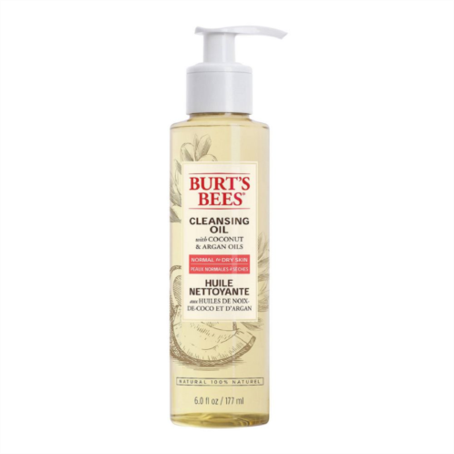 Burts Bees Natural Facial Cleansing Oil for Normal to Dry Skin