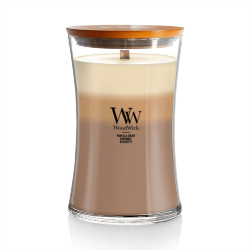 WoodWick Cafe Sweets Trilogy Large Hourglass Candle