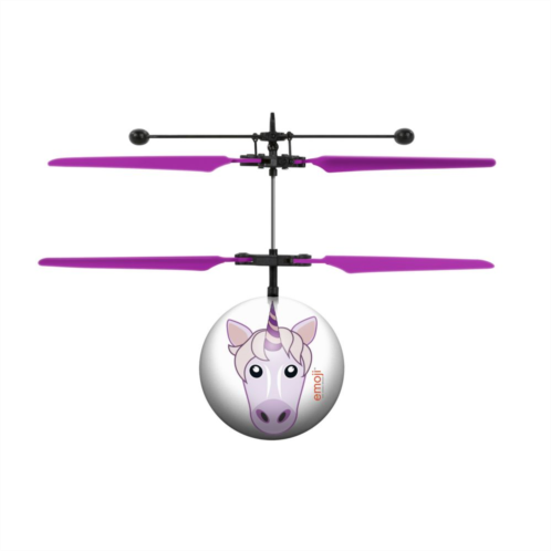 World Tech Toys Unicorn Emoji Heli-Ball
