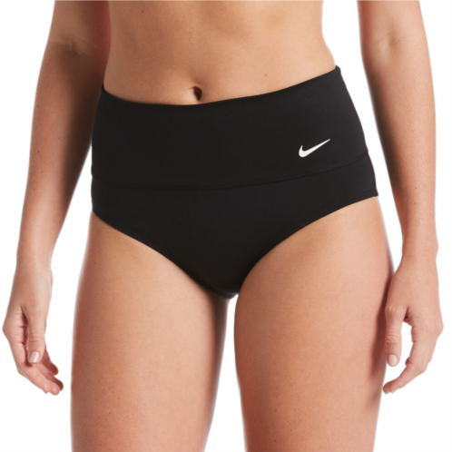 Womens Nike Essential High-Waist Swim Bottoms
