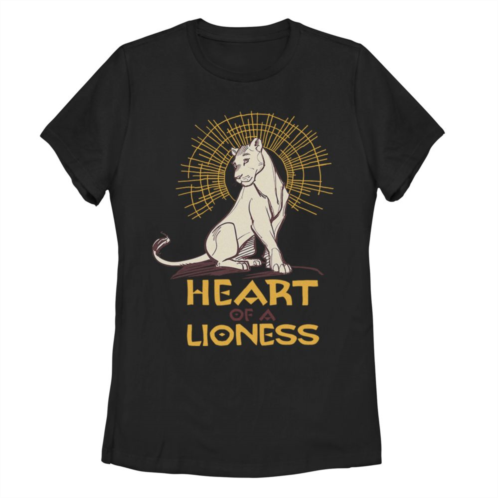 Licensed Character Juniors Disneys The Lion King Nala Heart Of A Lioness Tee Shirt