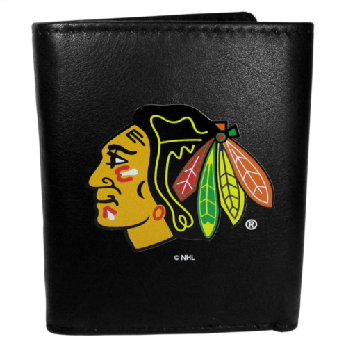 NHL Chicago Blackhawks Leather Tri-Fold Wallet