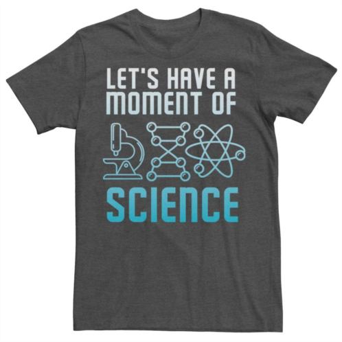 Licensed Character Mens Moment Of Science Graphic Tee