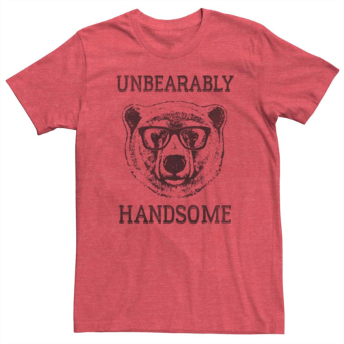Licensed Character Mens Unbearably Handsome Tee Shirt