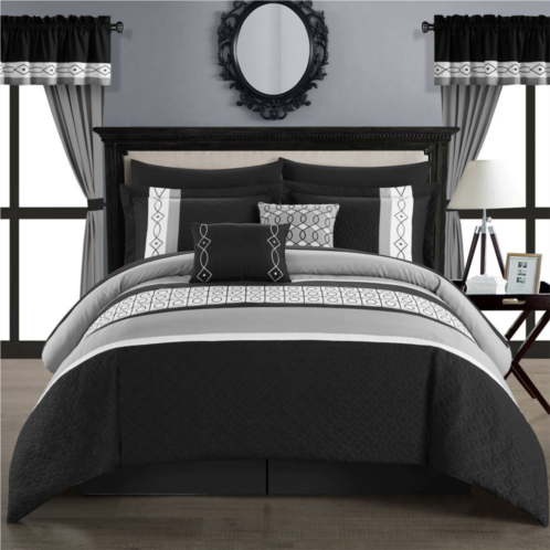 Chic Home Katrin 20-pc. Comforter, Window Treatment & Sheet Set