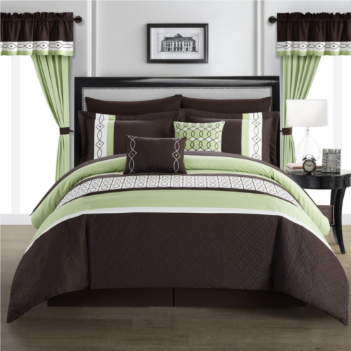 Chic Home Katrin 20-pc. Comforter, Window Treatment & Sheet Set