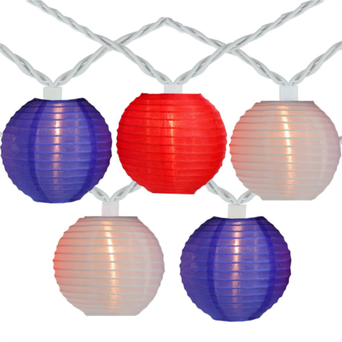 Northlight Colored Round Chinese Lantern String Lights
