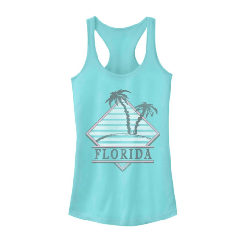 Juniors Fifth Sun Florida Palm Tree Logo Tank Top