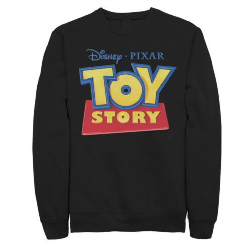 Licensed Character Mens Disney Pixar Toy Story Classic Movie Logo Fleece Sweater