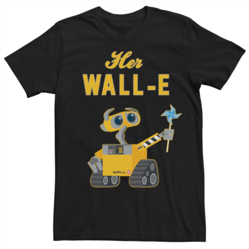 Licensed Character Mens Disney Pixar Wall-E Her Wall-E Tee