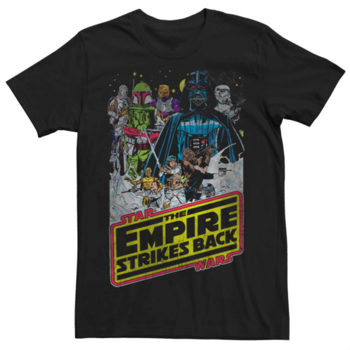 Licensed Character Mens Star Wars The Empire Strikes Back Poster Tee