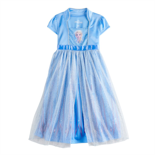 Disneys Frozen 2 Elsa Toddler Girl Fantasy Nightgown