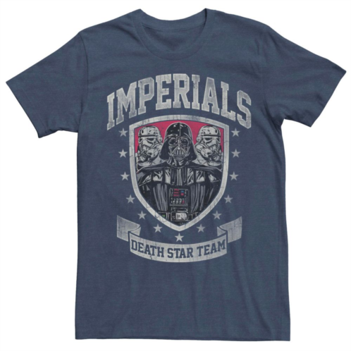 Licensed Character Mens Star Wars Imperials Death Star Team Tee