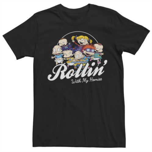 Licensed Character Mens Rugrats Group Rollin With My Homies Tee