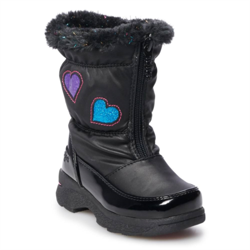 totes Allison Toddler Girls Waterproof Winter Boots
