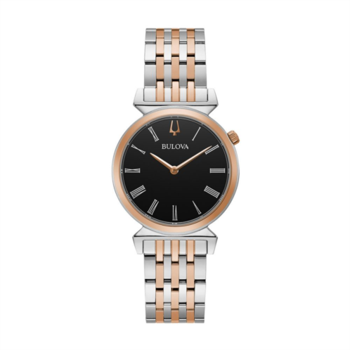 Bulova Womens Slim Two-Tone Stainless Steel Watch - 98L265
