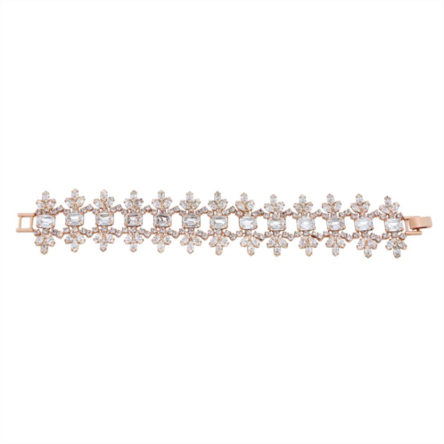 Unbranded Simulated Crystal Open Lace Bracelet