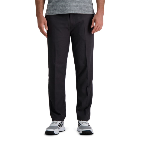 Mens Haggar Cool Right Performance Flex Straight-Fit Flat-Front Pants