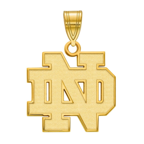 LogoArt 14K Gold Notre Dame Pendant
