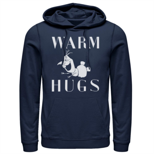 Licensed Character Mens Frozen 2 Olaf Warm Hugs Pullover Hoodie