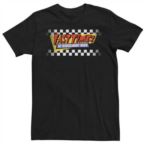 Licensed Character Mens Fast Times At Ridgemont High Checker Tee
