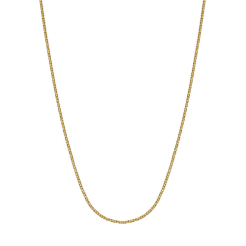 PRIMROSE 18k Gold over Sterling Silver Chain Necklace