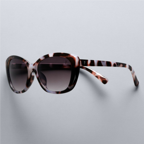 Womens Simply Vera Vera Wang 56mm Rubee Cat Eye Sunglasses