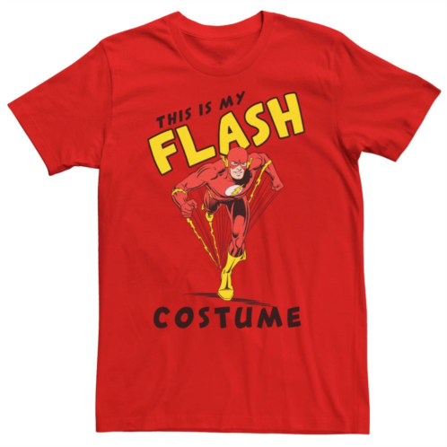 Licensed Character Mens Flash This Is My Flash Costume Tee