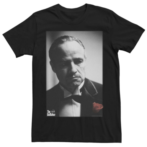 Licensed Character Mens The Godfather Don Vito Corleone Poster Tee