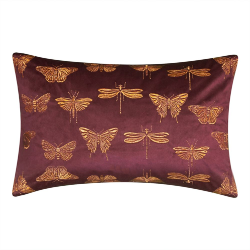 Edie at Home Edie@Home Butterfly Decorative Pillow