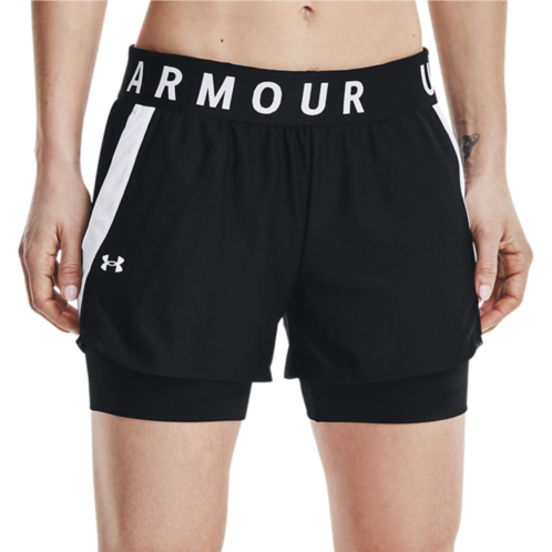 Womens Under Armour Play Up 2-in-1 Shorts