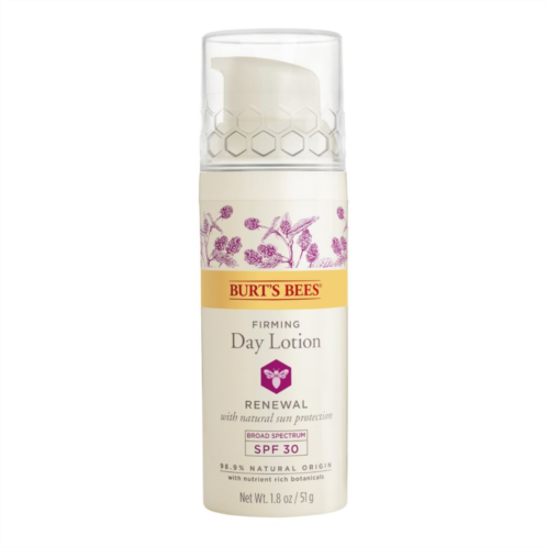Burts Bees Renewal Firming Day Lotion SPF 30