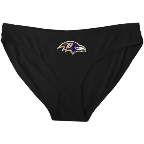 Unbranded Womens Concepts Sports Black Baltimore Ravens Solid Logo Panties