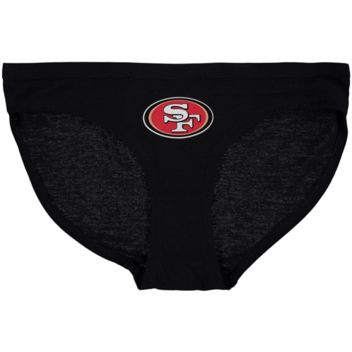 Unbranded Womens Concepts Sport Black San Francisco 49ers Solid Logo Panties