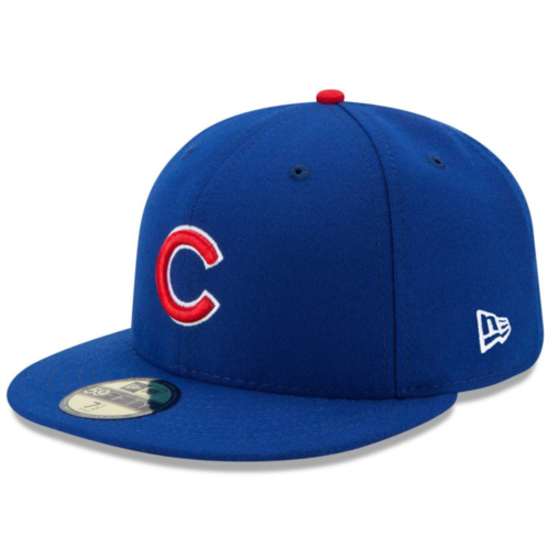 Mens New Era Royal Chicago Cubs Authentic Collection On Field 59FIFTY Fitted Hat