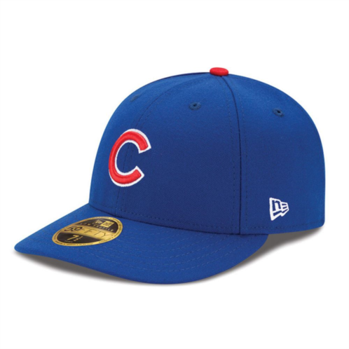 Mens New Era Royal Chicago Cubs Authentic Collection On Field Low Profile Game 59FIFTY Fitted Hat