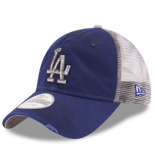 Mens New Era Royal Los Angeles Dodgers Team Rustic 9TWENTY Snapback Adjustable Hat